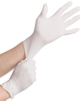 Disposable Latex Gloves (Box of 100)